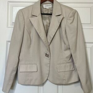 Liz Claiborne Women's Beige Blazer